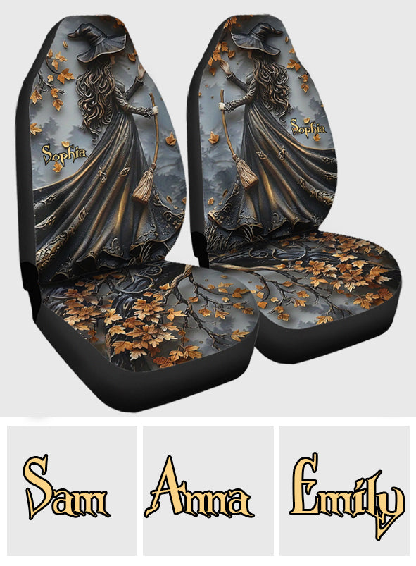 Beautiful Witch - Personalized Witch Seat Covers