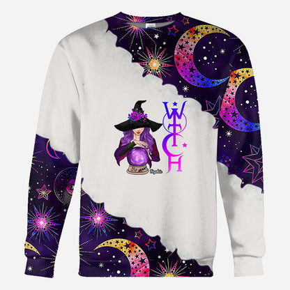 Wicked Witch - Personalized Witch All Over Shirt