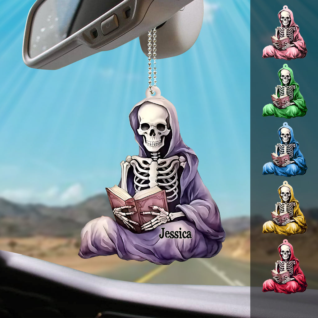 Halloween King Is Coming - Personalized Skull Car Ornament