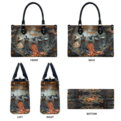 Beautiful Witch - Personalized Witch Leather Handbag