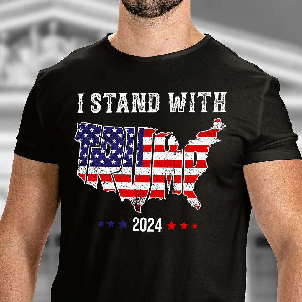 I Stand With Trump - T-shirt And Hoodie