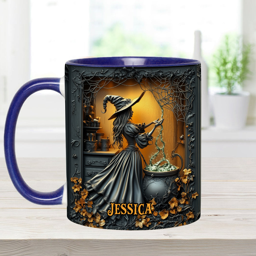 Beautiful Witch - Personalized Witch Accent Mug