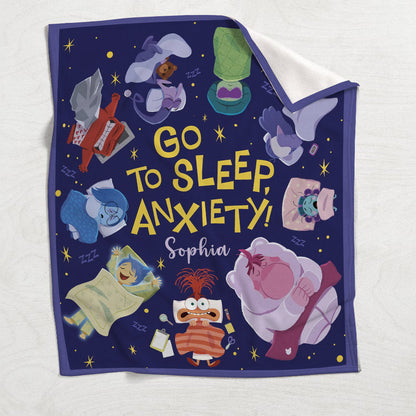 Go To Sleep - Personalized Blanket