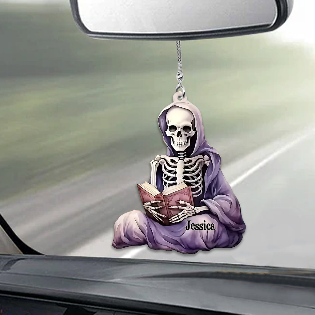 Halloween King Is Coming - Personalized Skull Car Ornament