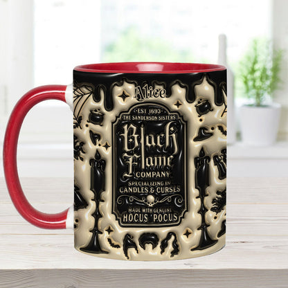 Black Flame Company - Personalized Three Witches Accent Mug