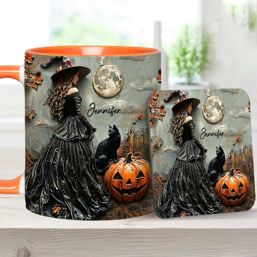 Beautiful Witch - Personalized Witch Accent Mug