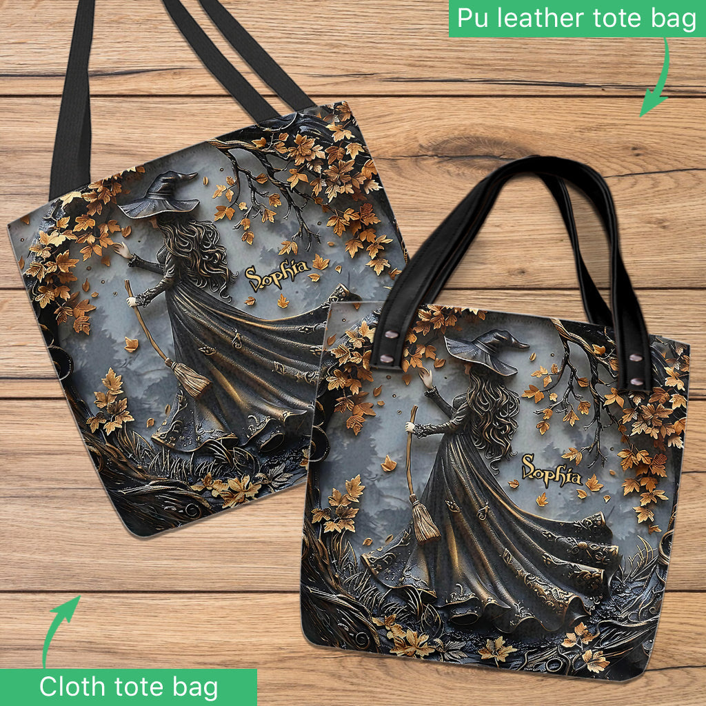 Beautiful Witch - Personalized Witch Tote Bag