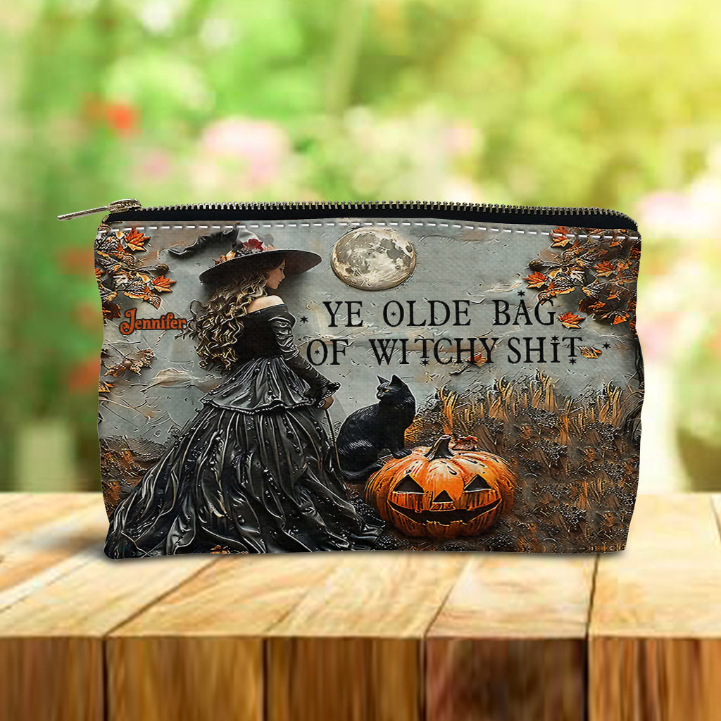 Ye Olde Bag Of Witchy Sh*t - Personalized Witch Pouch