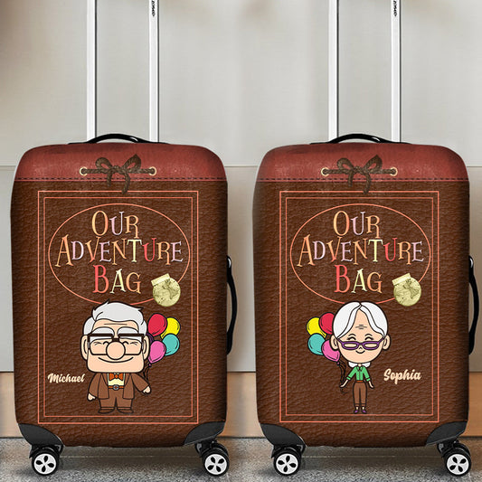 Our Adventure Bag - Personalized Mouse Luggage Cover