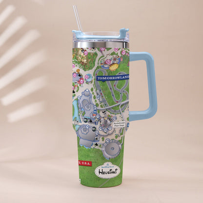 Magic Kingdom - Personalized Mouse Tumbler With Handle