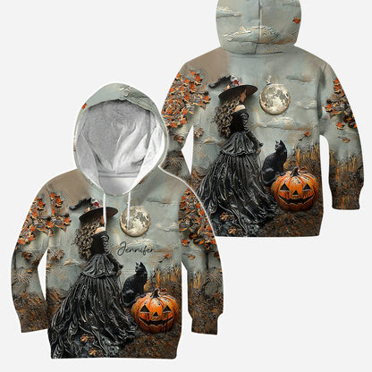 Beautiful Witch - Personalized Witch Hoodie and Leggings