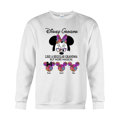 Magical Grandma Mom - Personalized Mouse T-shirt And Hoodie