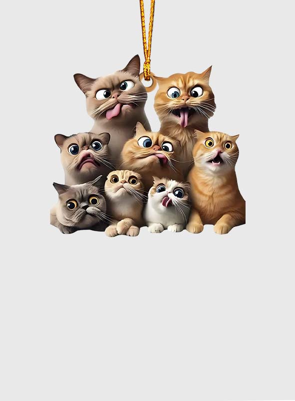 Love Cats - Cat Ornament