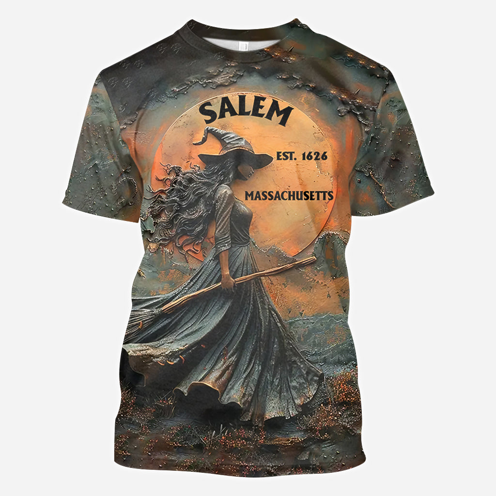 Salem Massachusetts - Witch All Over Shirt