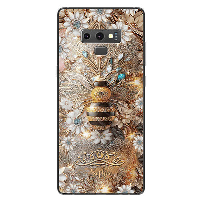 Queen Bee - Personalized Bee Clear Phone Case
