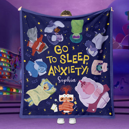 Go To Sleep - Personalized Blanket