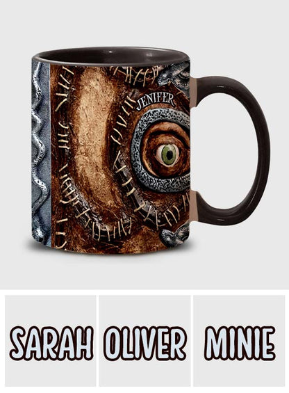 Eye Book - Personalized Three Witches Accent Mug