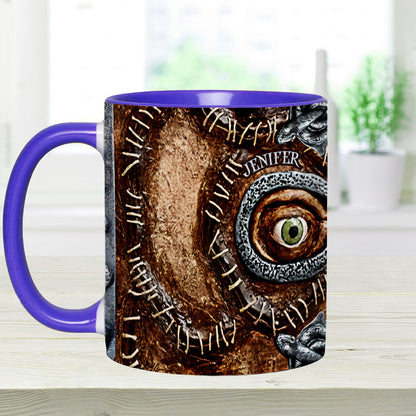 Eye Book - Personalized Three Witches Accent Mug