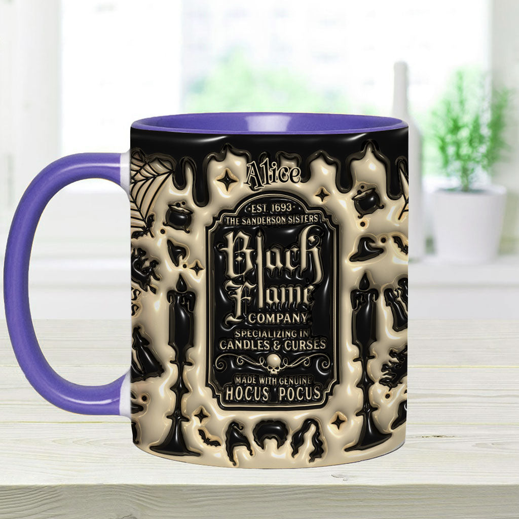 Black Flame Company - Personalized Three Witches Accent Mug