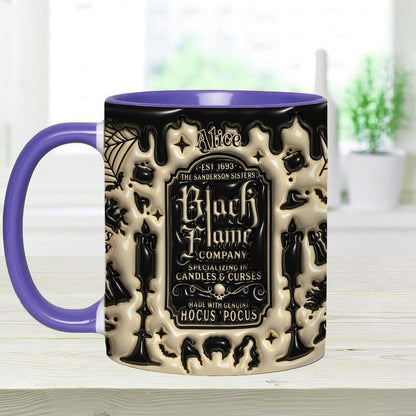 Black Flame Company - Personalized Three Witches Accent Mug