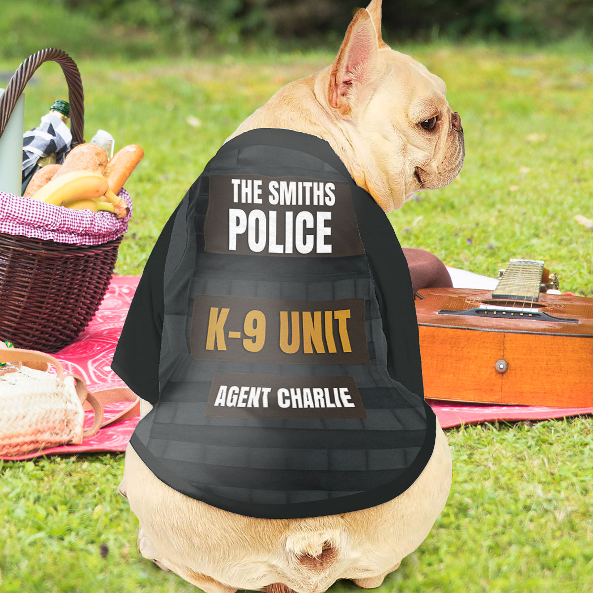 Police Officer K9 Unit Prisoner - Personalized Dog Pet Shirt