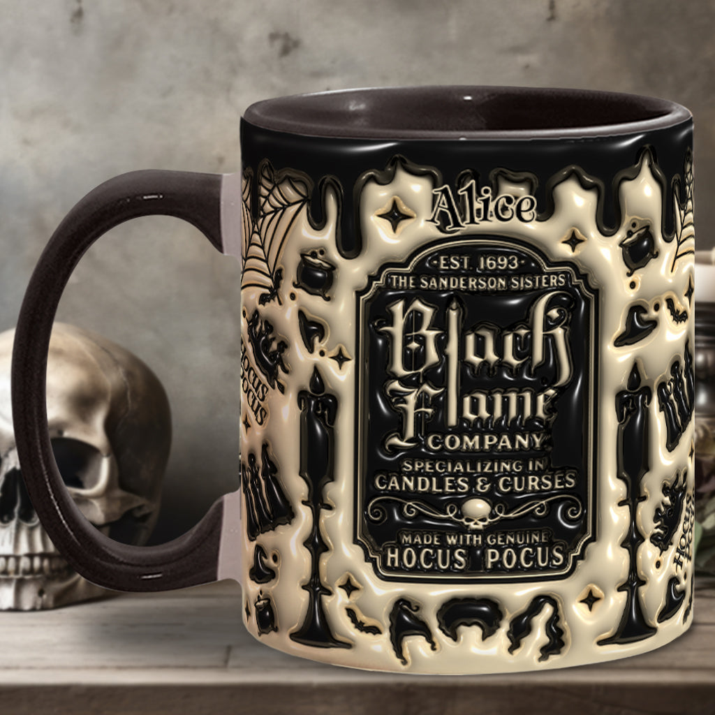 Black Flame Company - Personalized Three Witches Accent Mug