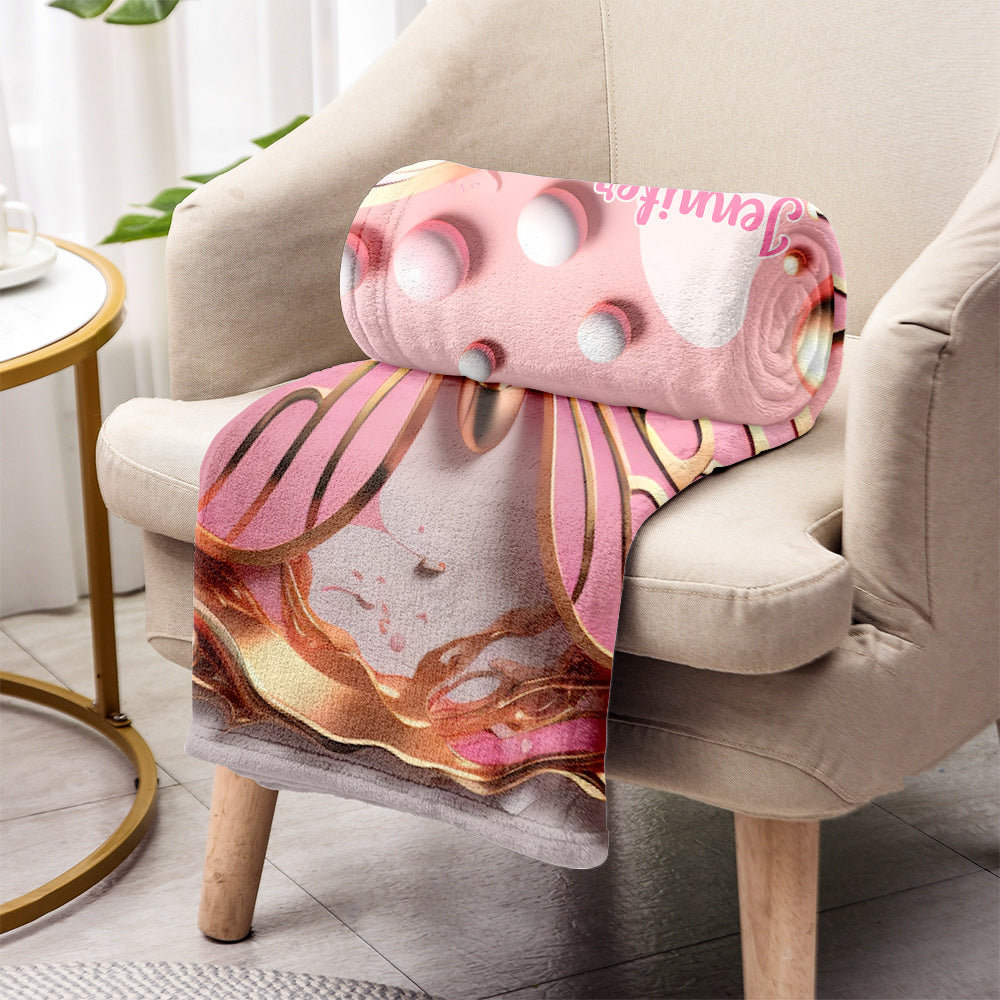 Love Butterflies - Personalized Butterfly Blanket