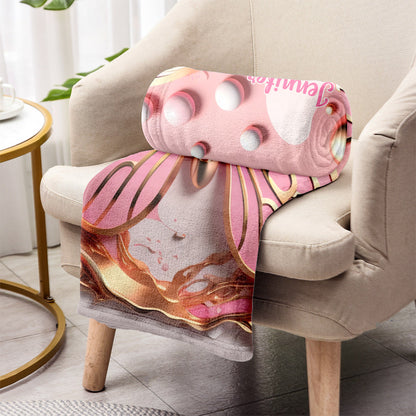 Love Butterflies - Personalized Butterfly Blanket