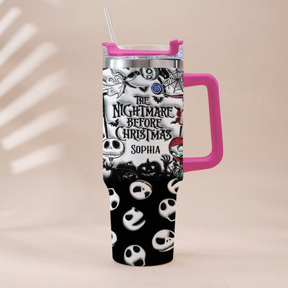 The Nightmare - Personalized Nightmare Tumbler With Handle