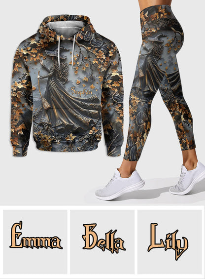 Beautiful Witch - Personalized Witch Hoodie and Leggings
