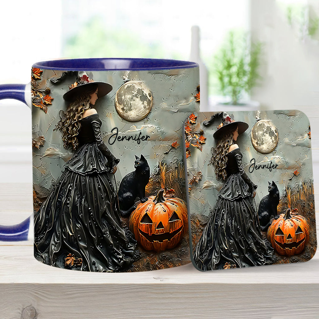 Beautiful Witch - Personalized Witch Accent Mug