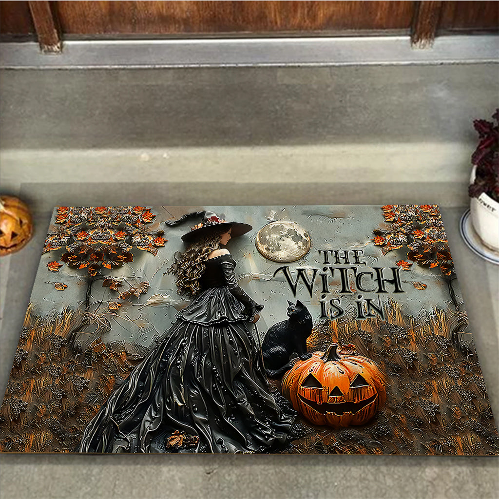 The Witch Is In - Witch Doormat