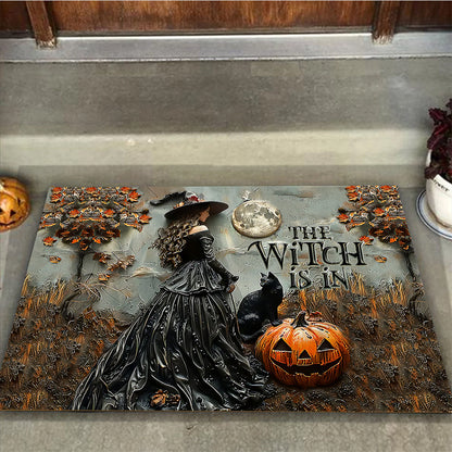 The Witch Is In - Witch Doormat