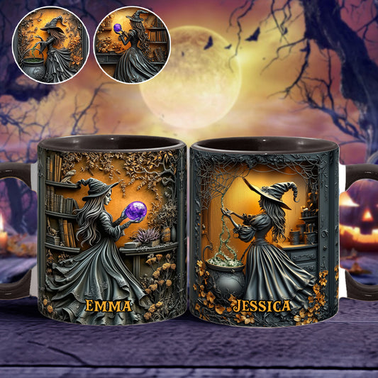 Beautiful Witch - Personalized Witch Accent Mug
