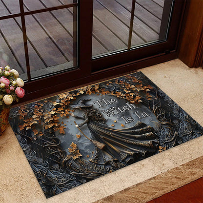 The Witch Is In - Witch Doormat