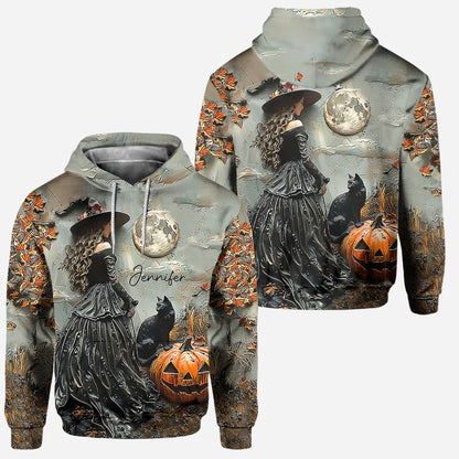 Beautiful Witch - Personalized Witch Hoodie and Leggings