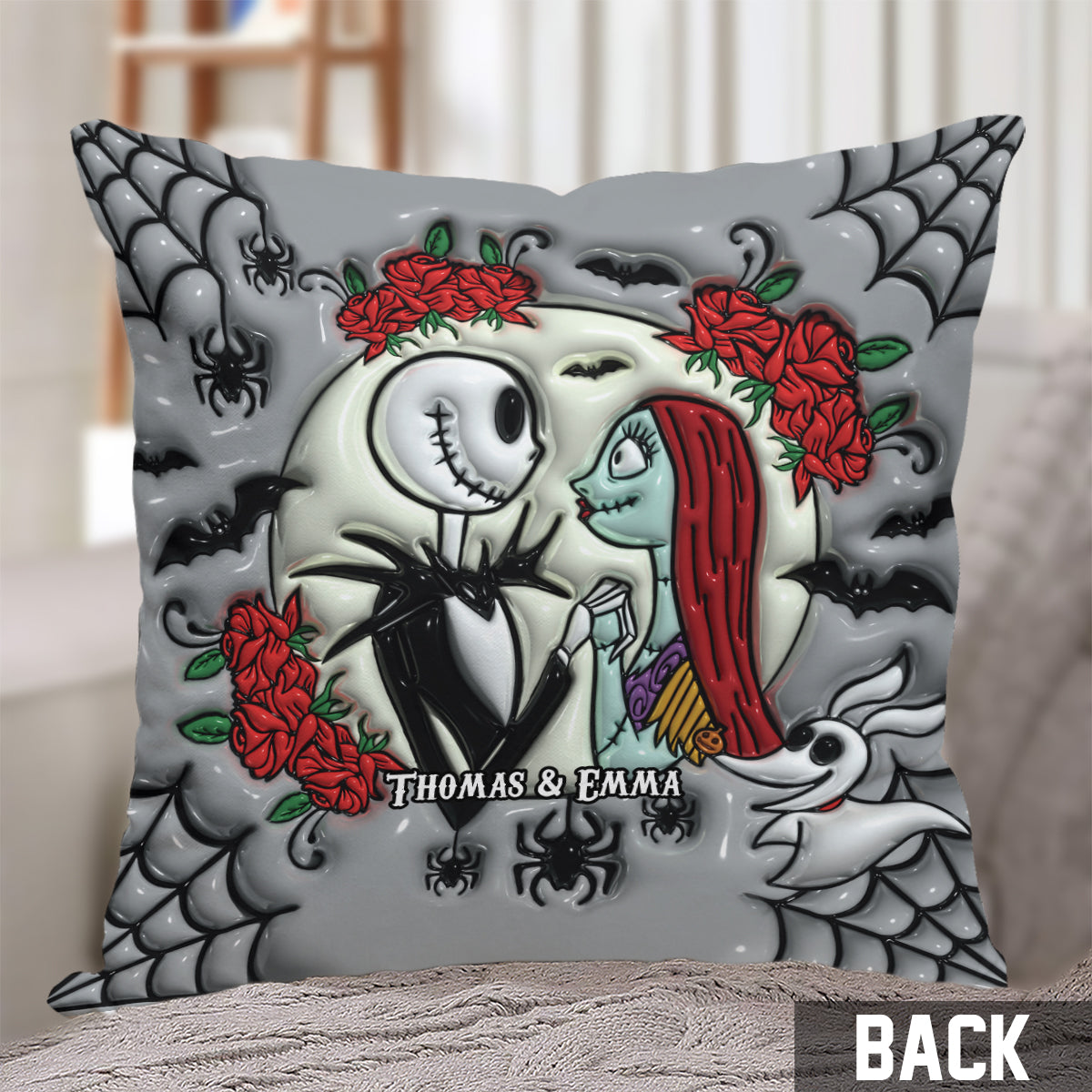 Till The Last Breath - Personalized Nightmare Throw Pillow