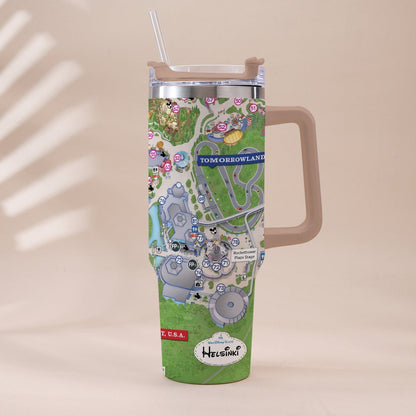 Magic Kingdom - Personalized Mouse Tumbler With Handle