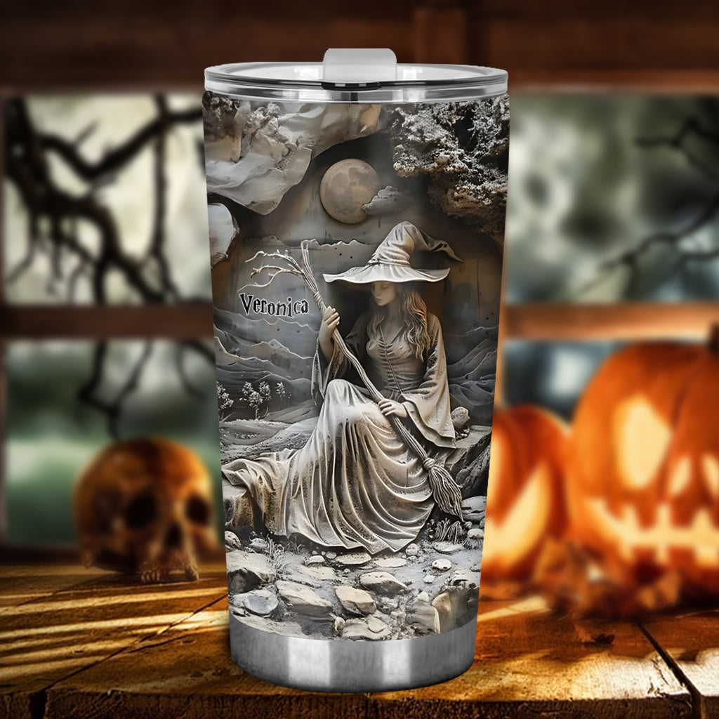 Beautiful Witch - Personalized Witch Tumbler