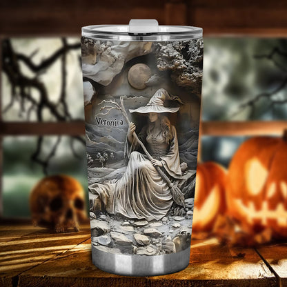 Beautiful Witch - Personalized Witch Tumbler