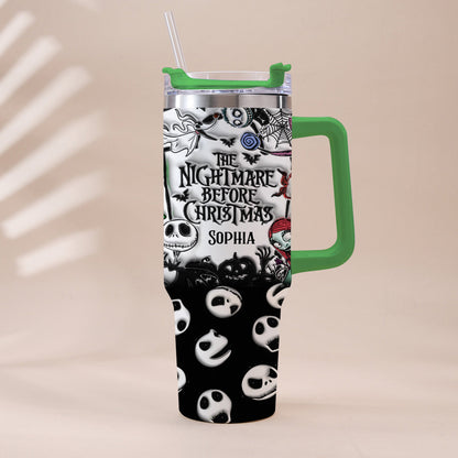 The Nightmare - Personalized Nightmare Tumbler With Handle