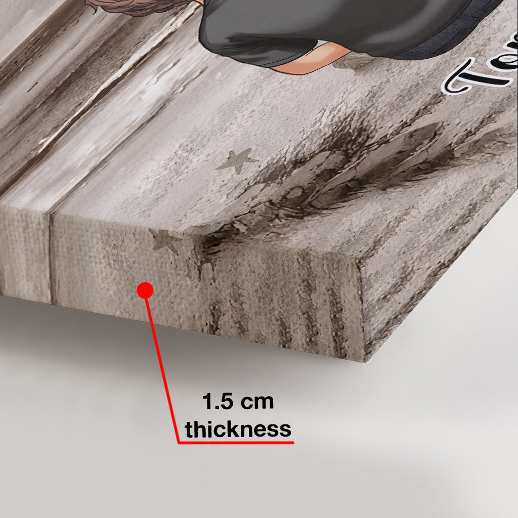 La Familia Para Siempre - Personalized Family Canvas And Poster