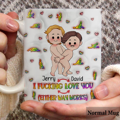 I Love You - Personalized LGBT Support Mug