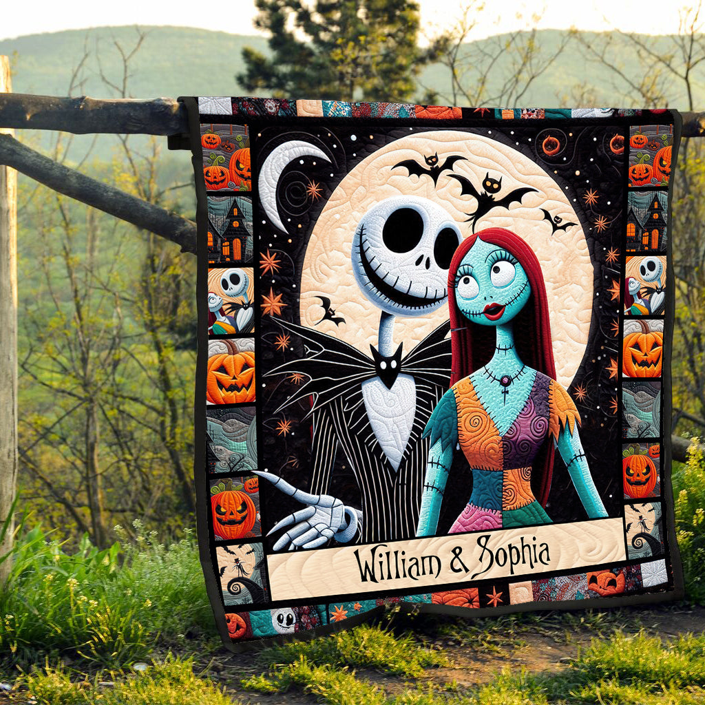 I Found You & You Found Me - Personalized Nightmare Quilt