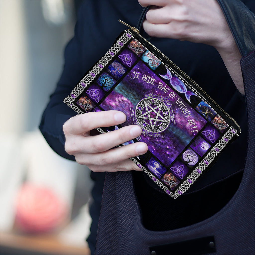 Ye Olde Bag Of Witchy Sh*t - Personalized Witch Pouch