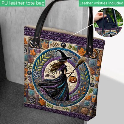 Beautiful Witch - Personalized Witch Tote Bag
