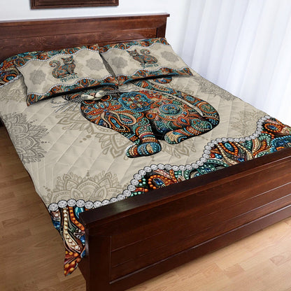 Beautiful Cat - Personalized Cat Quilt Set