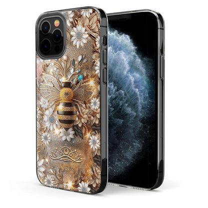 Queen Bee - Personalized Bee Clear Phone Case