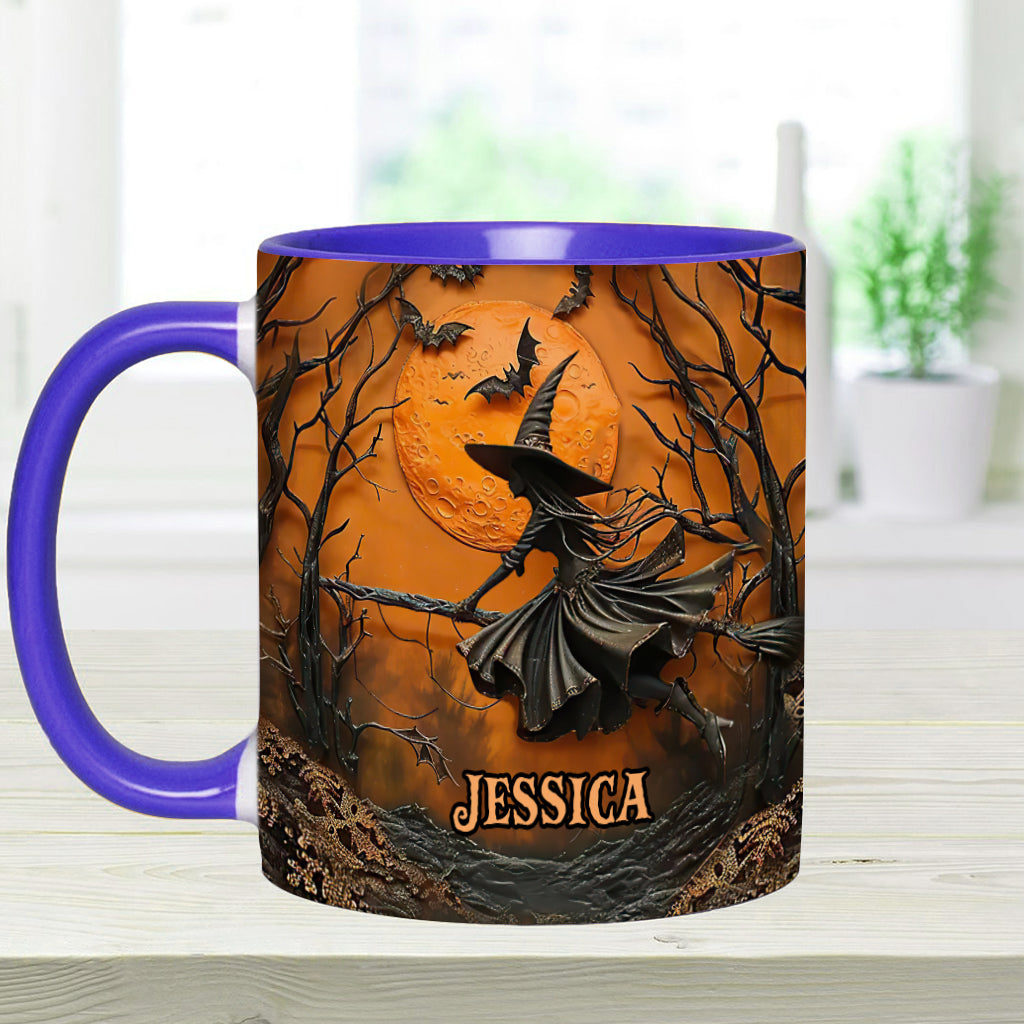 I'm Going To Let Karma Fix It - Personalized Witch Accent Mug