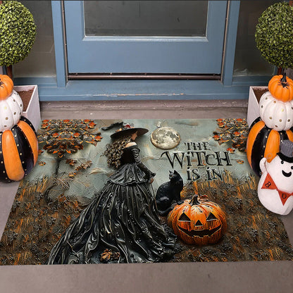 The Witch Is In - Witch Doormat